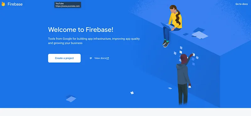 Charity Web App Backend using Firebase API and Cloud store — figure 1