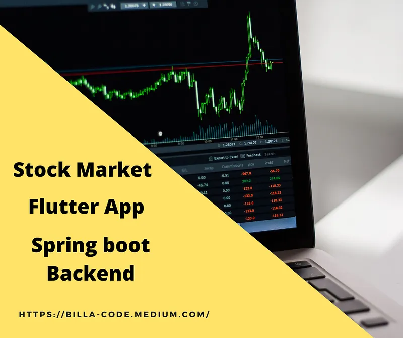 Flutter series — Connecting UI to spring boot backend — figure 1