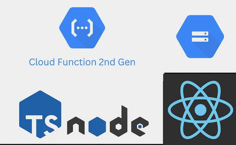 Uploading large files from React front end to Google cloud bucket using cloud functions — NodeJS &… — figure 1