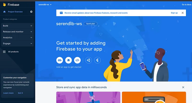 Charity Web App Backend using Firebase API and Cloud store — figure 3