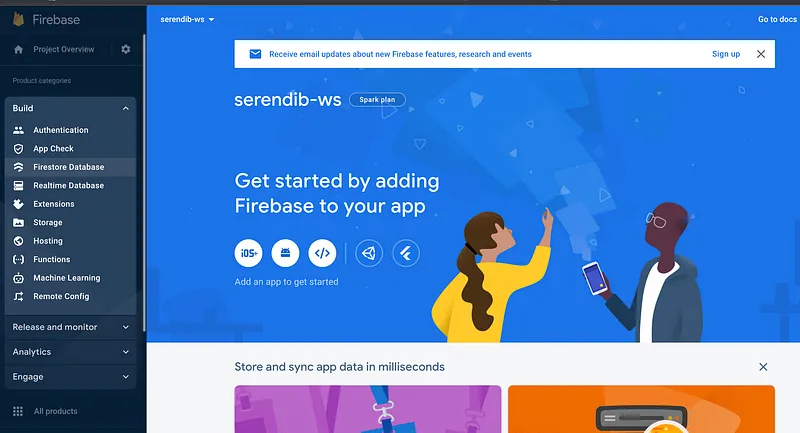 Charity Web App Backend using Firebase API and Cloud store — figure 4