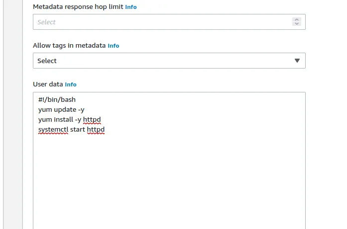 Enter the user details as below