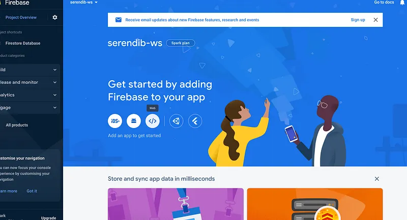 Charity Web App Backend using Firebase API and Cloud store — figure 6